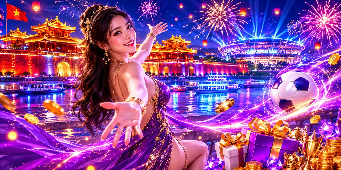 Bầu không khí cá cược ban đêm với ánh đèn neon tại Huế