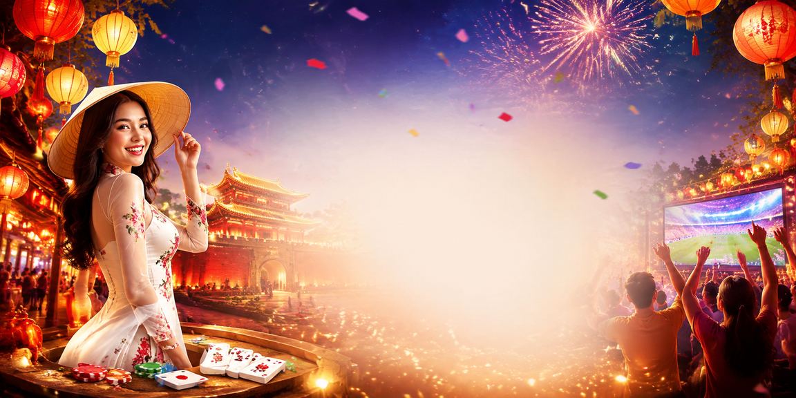 Người chơi tham gia trò chơi bài tại chợ đêm Huế với không khí vui vẻ